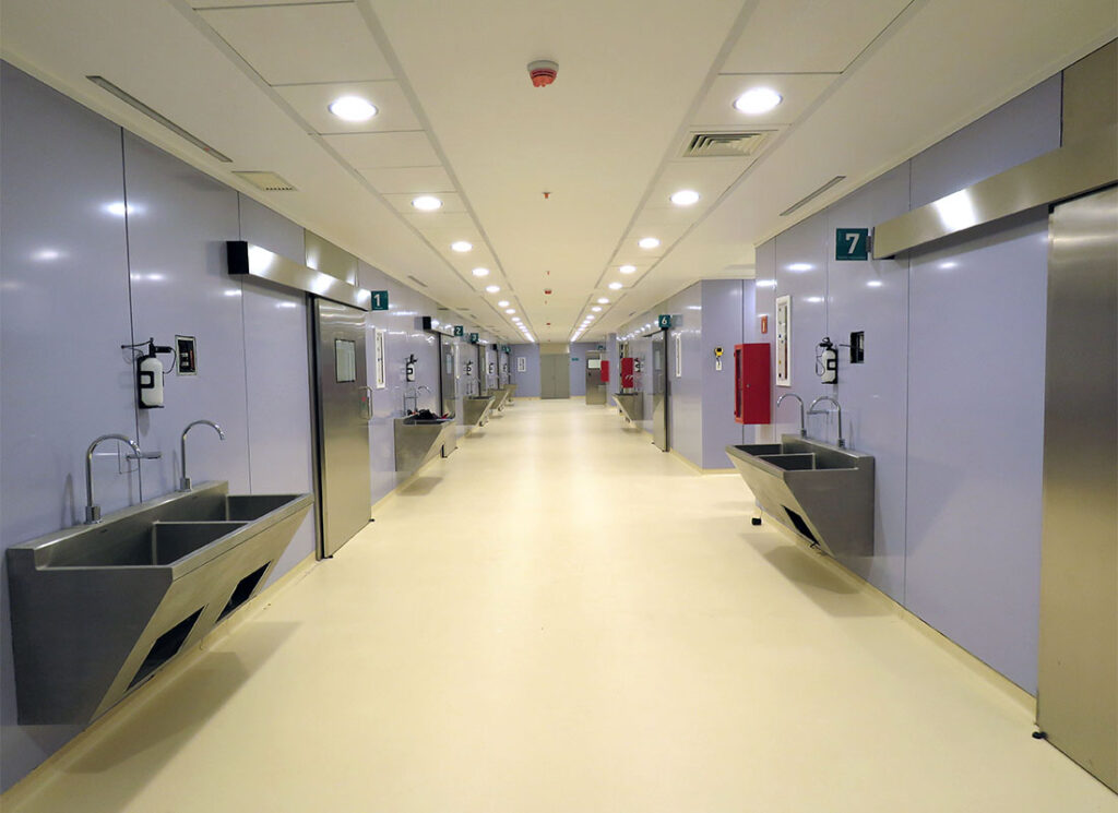 Salas de cirurgia modulares